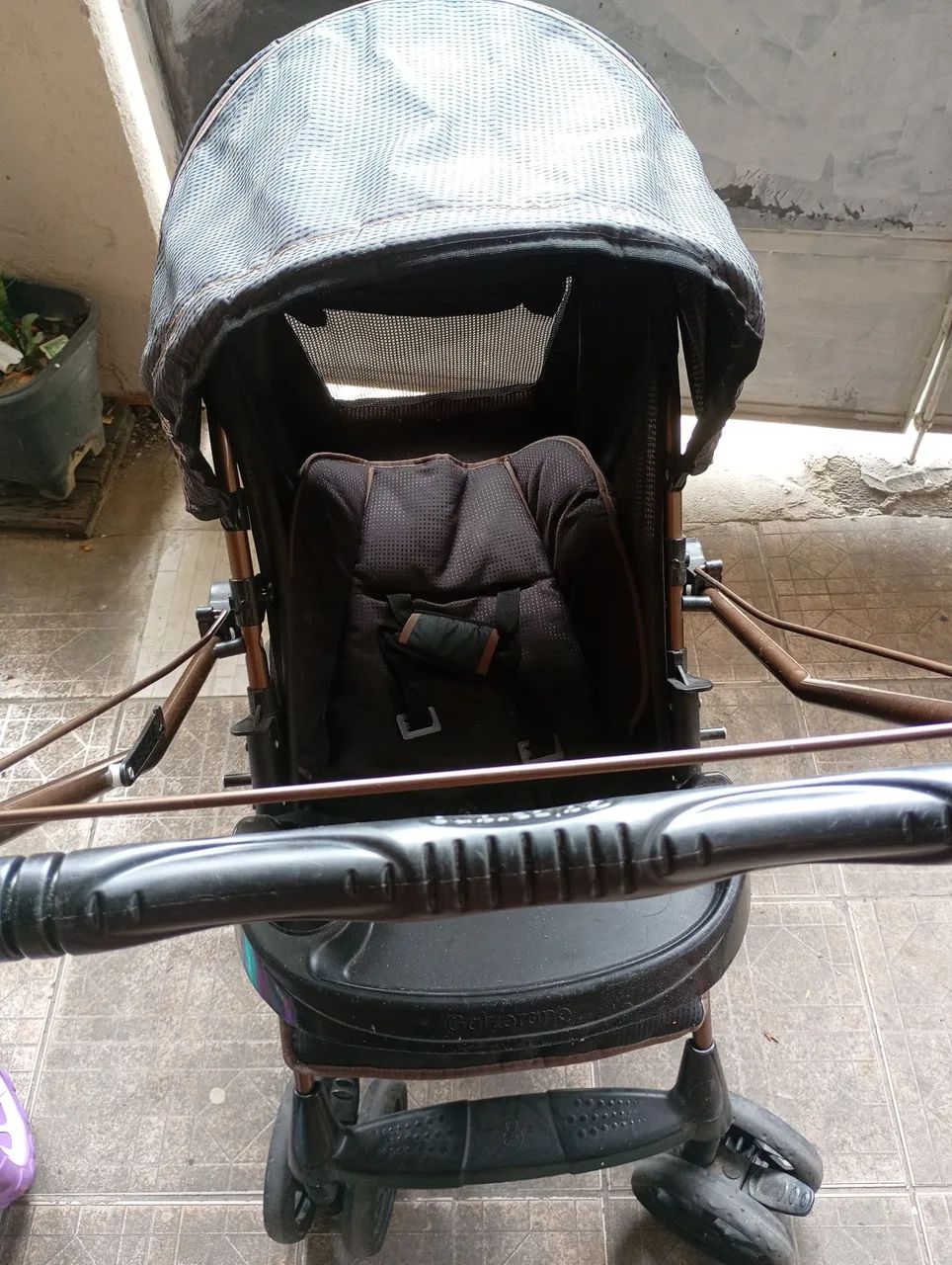 Carrinho de Bebê Galzerano reversível  - Foto 2