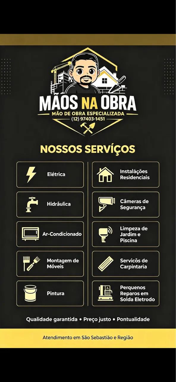 Mãos na obra