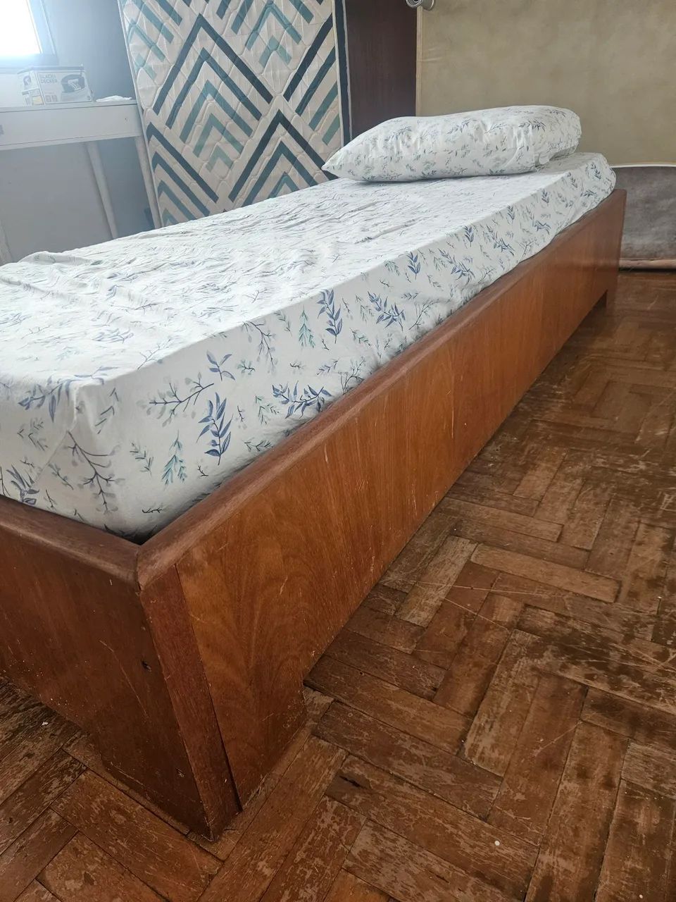 Cama Solteiro Madeira - Foto 4