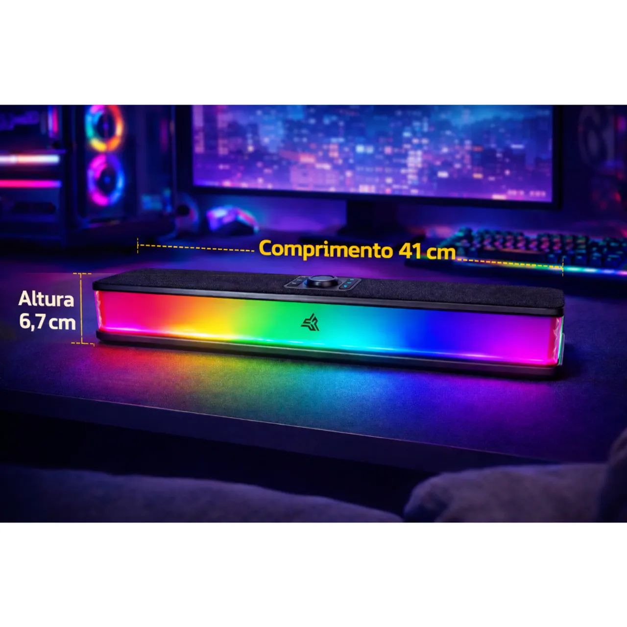 SoundBar KNUP HÓRUS RO857 - Foto 5