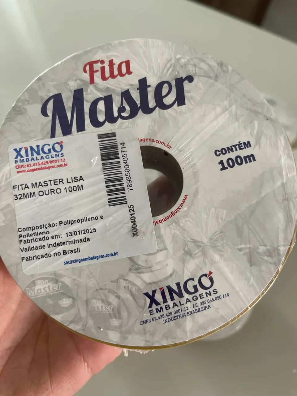 Fita Master DOURADA 100m - Foto 2