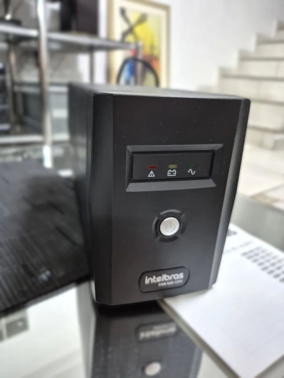 Nobreak 600VA 110v XNB 600 Monovolt Intelbras - Usado Somente 3 x - Na caixa