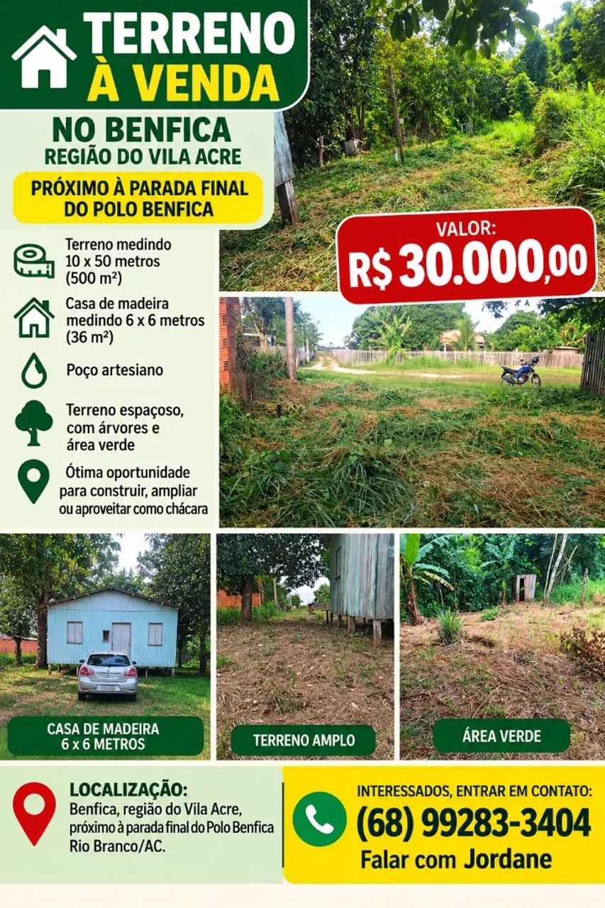 Terreno no Benfica 
