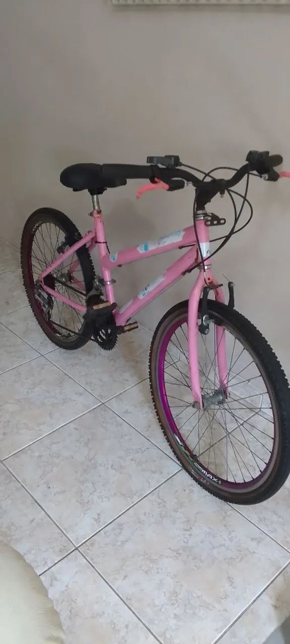 Bicicleta aro 24 COMPLETA FEMININA SEMI NOVA - Foto 2