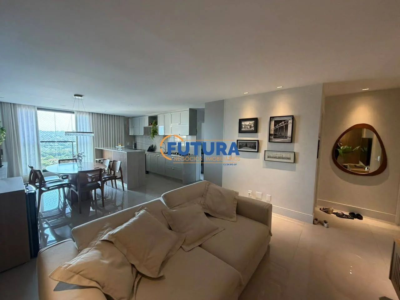 Apartamento de 124 m² | 3 quartos | 2 vagas - Edifício Auster Brasal - Foto 3