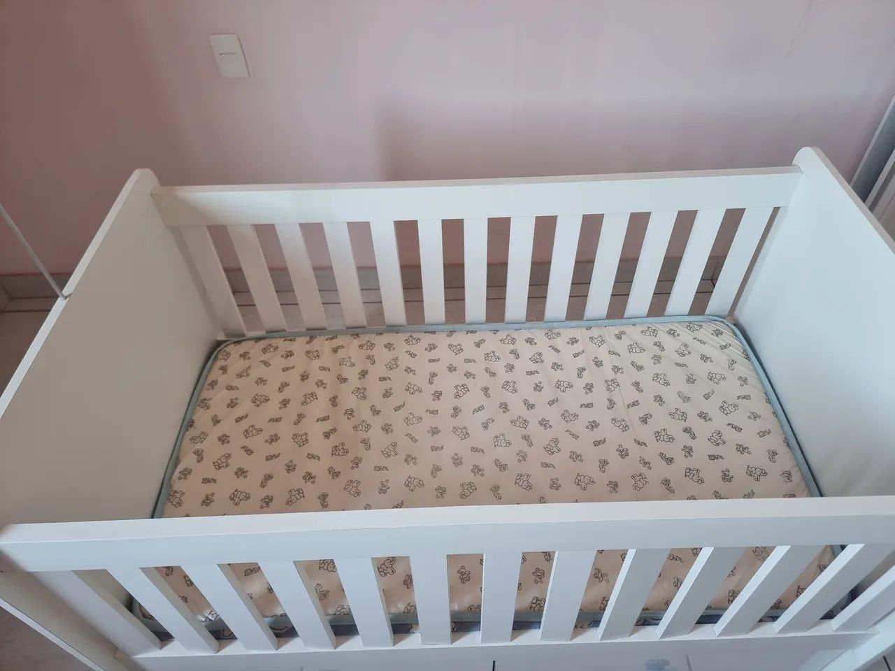 Berço Branco MDF - Foto 3