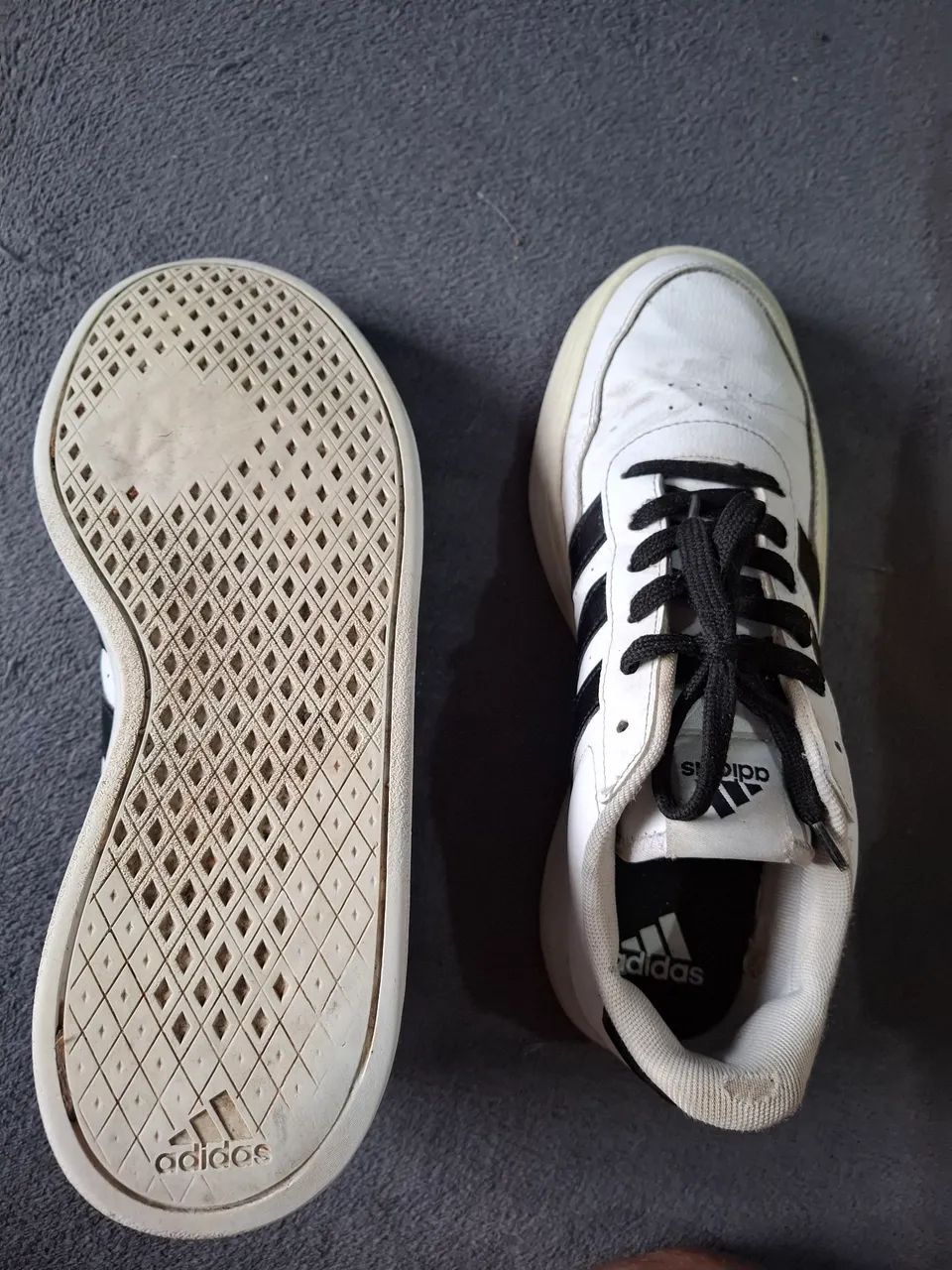 Tênis Adidas original BREAKNET 2.0 usado - Foto 5