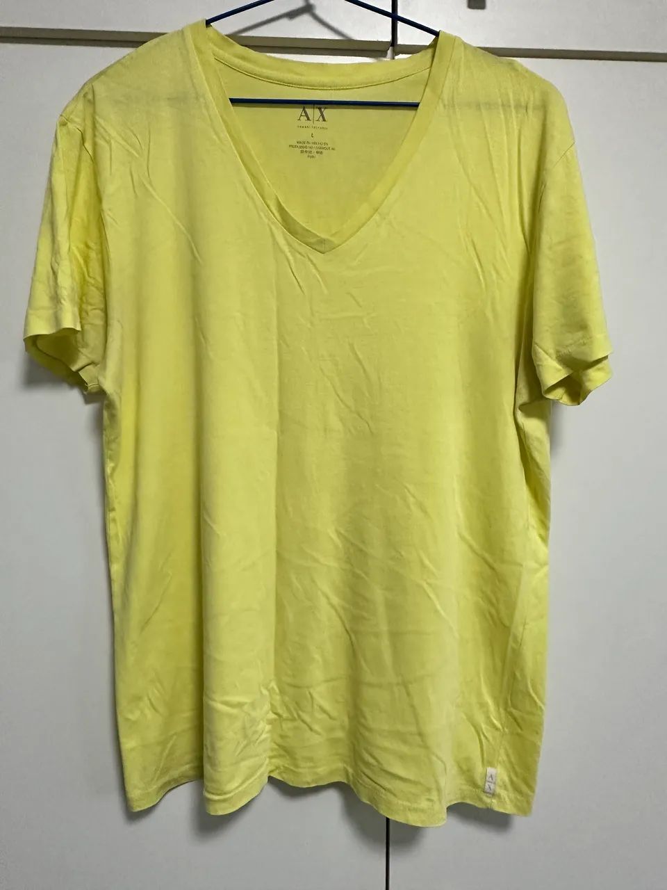 Camisa  usada TAM L da AX  - Foto 2