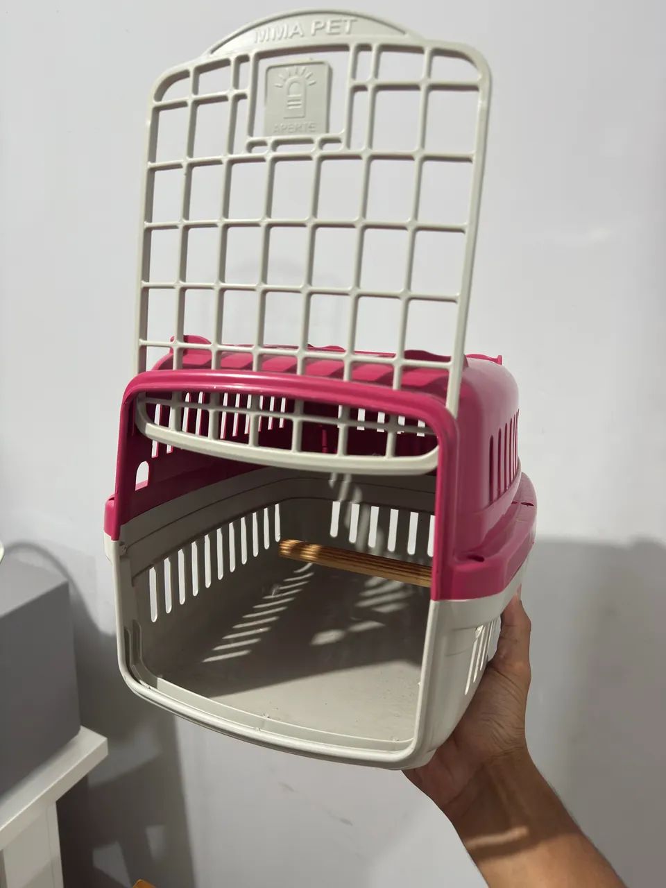 Gaiola de transporte para calopsita (ou pássaros de tamanhos similares) - Foto 2