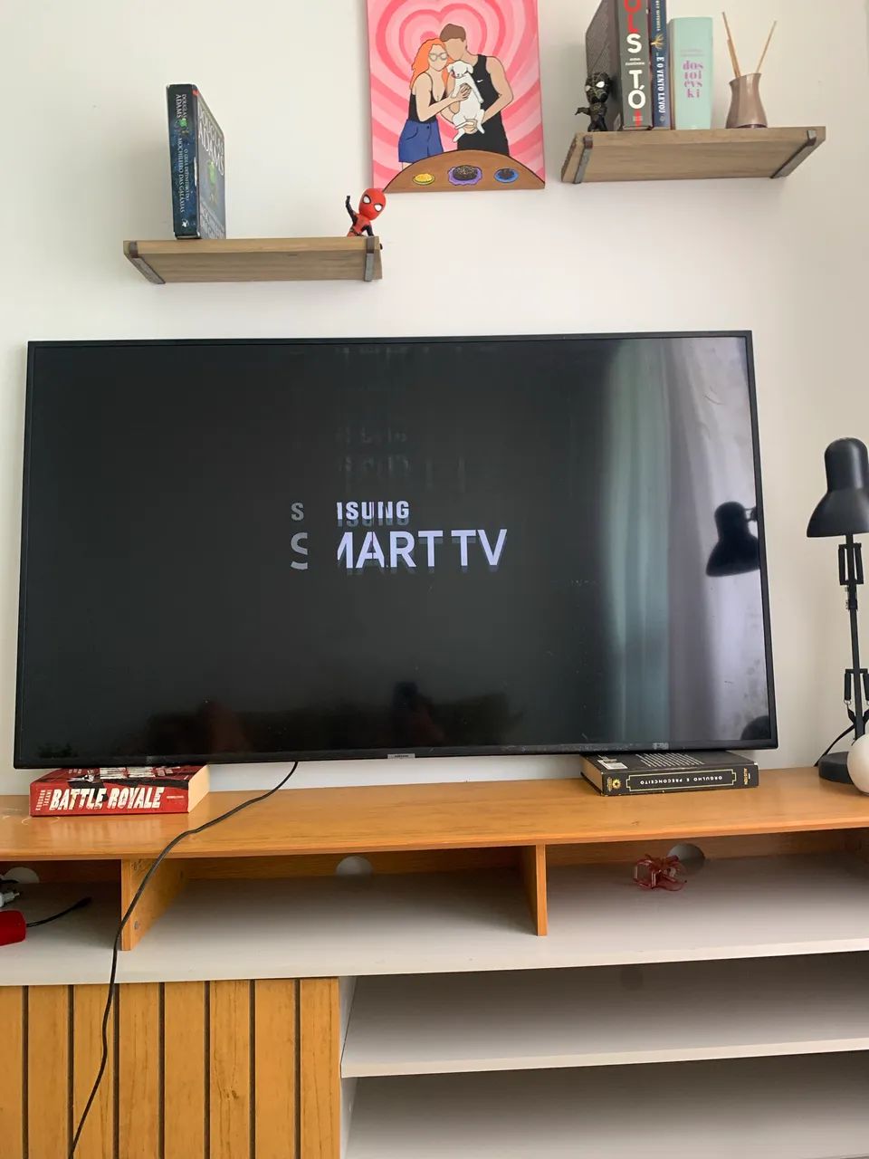 Televisão Samsung 55 COM DEFEITO - Foto 2