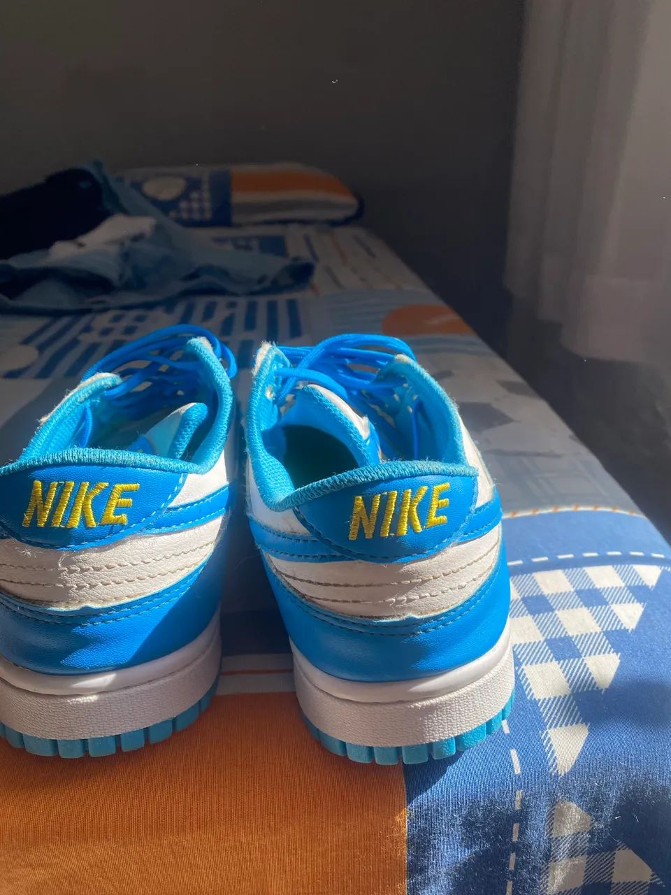 Tênis Nike Dunk Low Azul - Foto 4