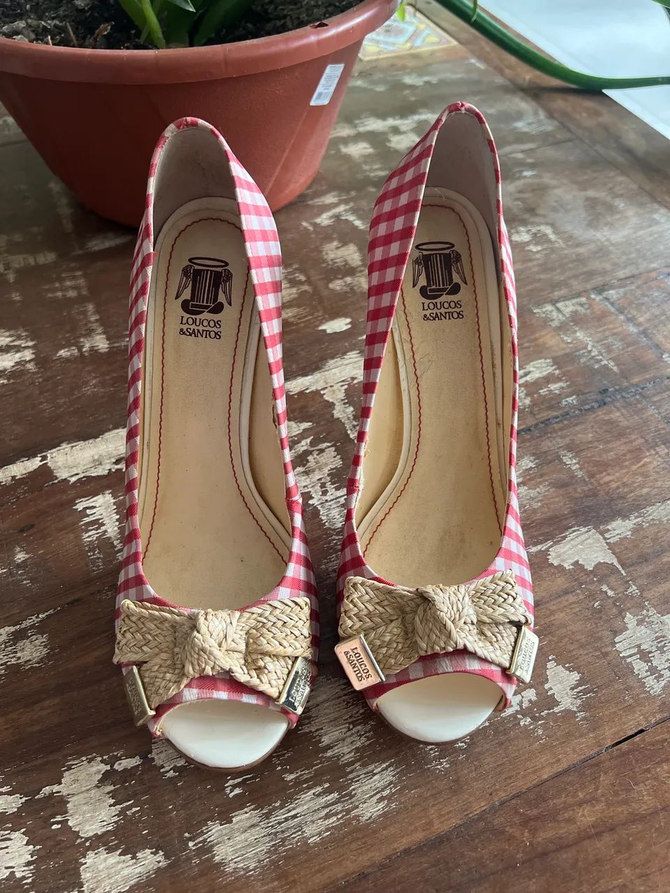 Peep toe Loucos e Santos 39 salto alto - Foto 3