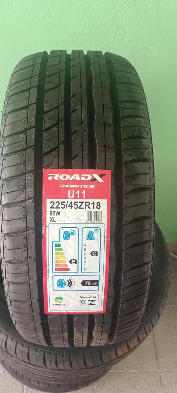 TORRANDO JOGO DE RODAS 18 POLEGADAS COM PNEUS (NUNCA INSTALADOS) - Foto 3