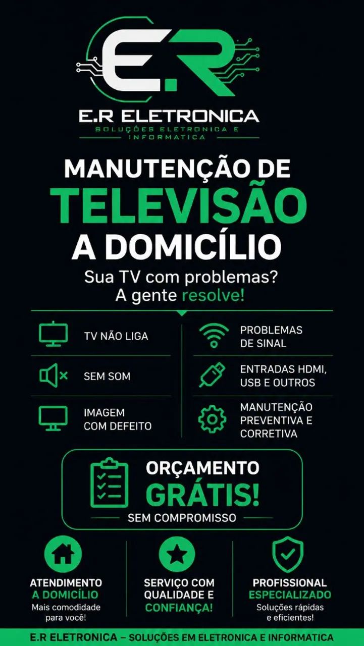 Conserto de TV em Goiânia