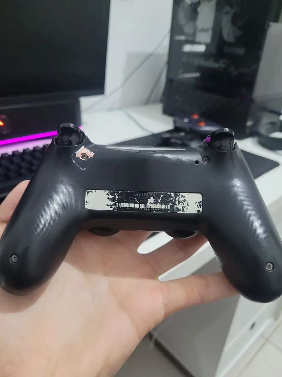 controle ps4 original + cod - Foto 2