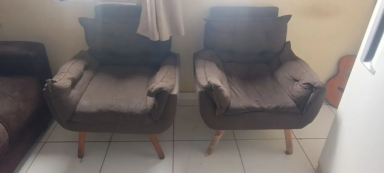 Par de poltronas pra sala - Foto 4