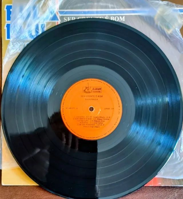 Lp Disco de Vinil Gospel Evangélico Eula Paula - Ser Crente Bom - Foto 3