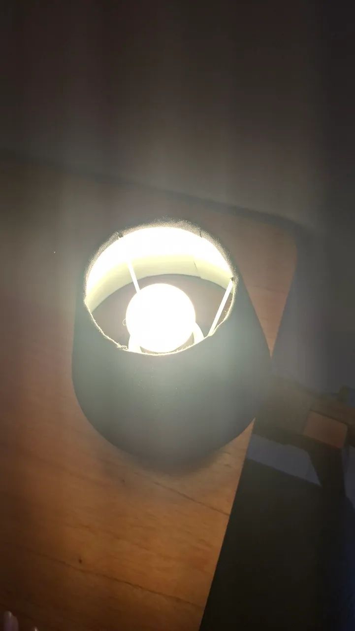 Dois abajures de mesa