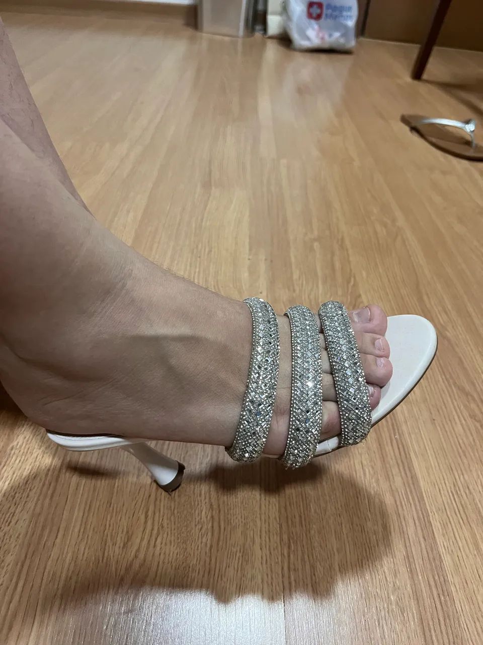 Sandália brilho  - Foto 2