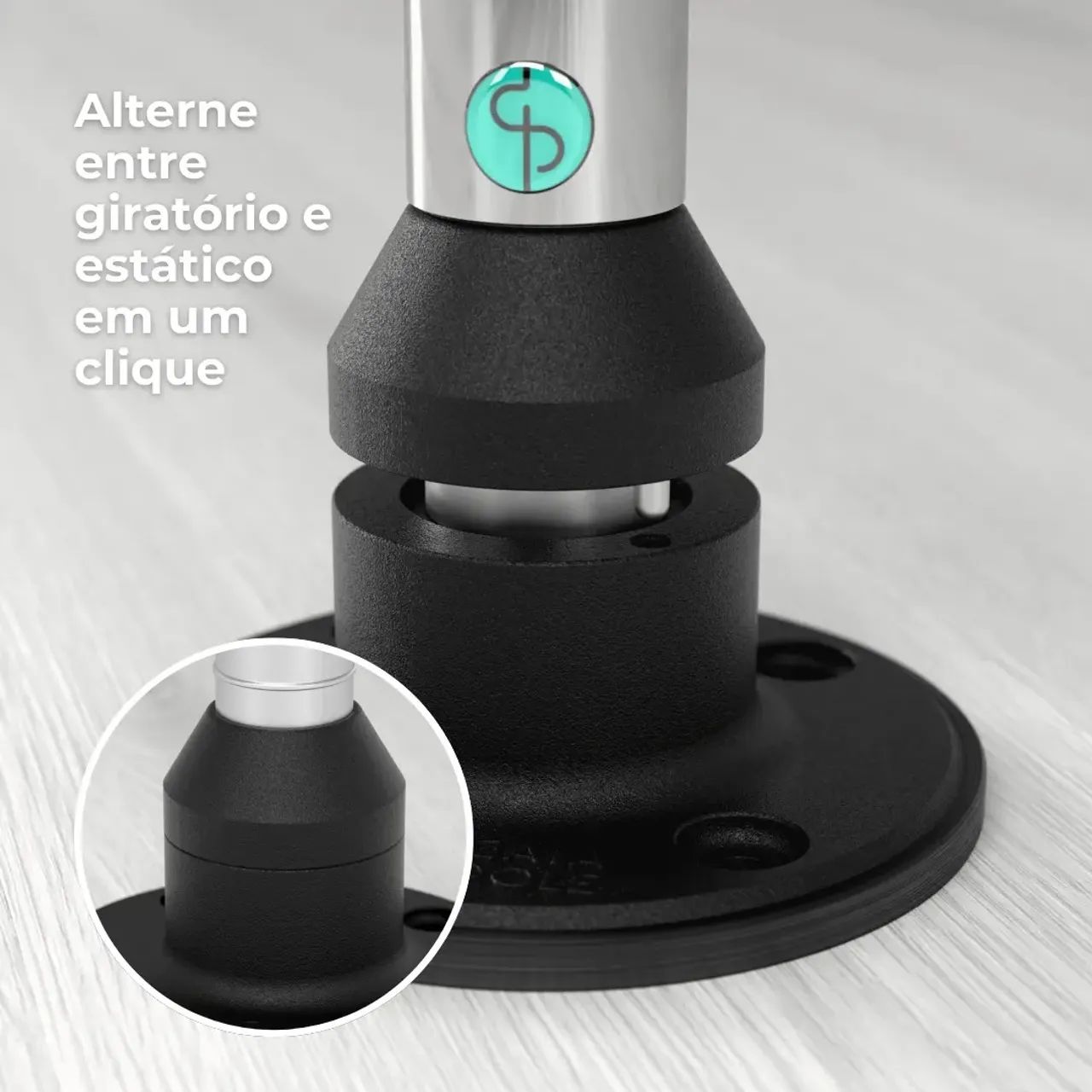 Barra de Pole Dance Giratória - Gaia Pole - Foto 2