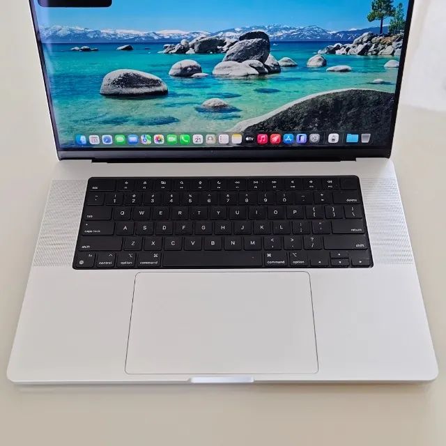 MACBOOK PRO 16 M1 MAX, 64GB, 1TB - SILVER - 100% FUNCIONANDO