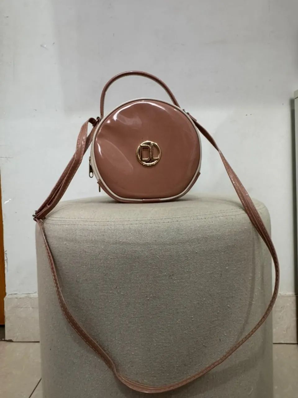 Bolsa Bege Simples 