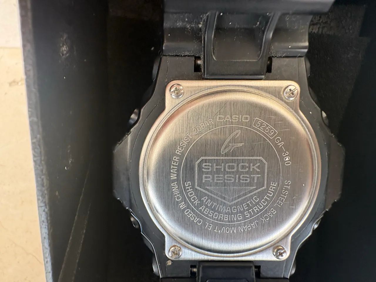 Relógio G-shock preto GA300 - Foto 4