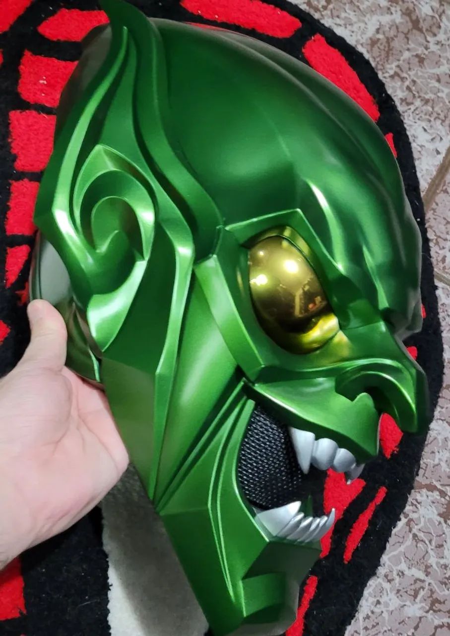 Capacete duende verde hasbro original - Foto 2