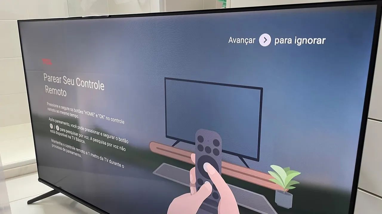 Smart TV TCL C645 QLED Usada - Foto 2