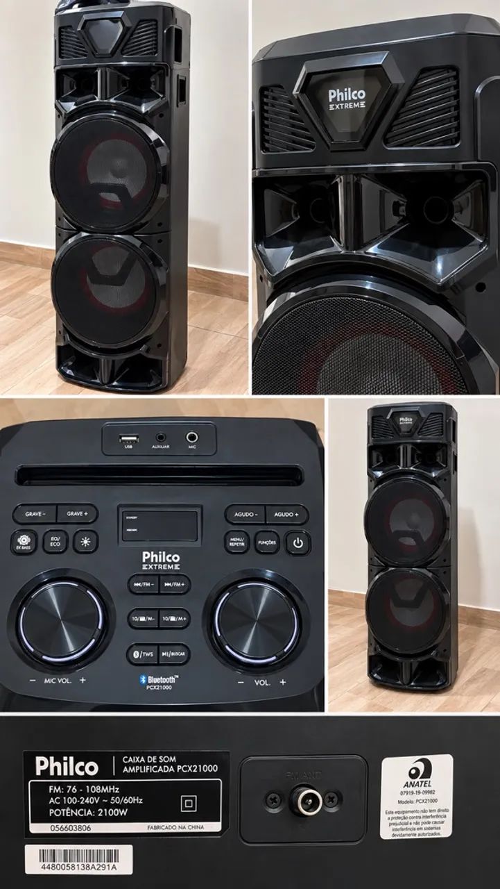 Caixa de Som Philco PCX21000