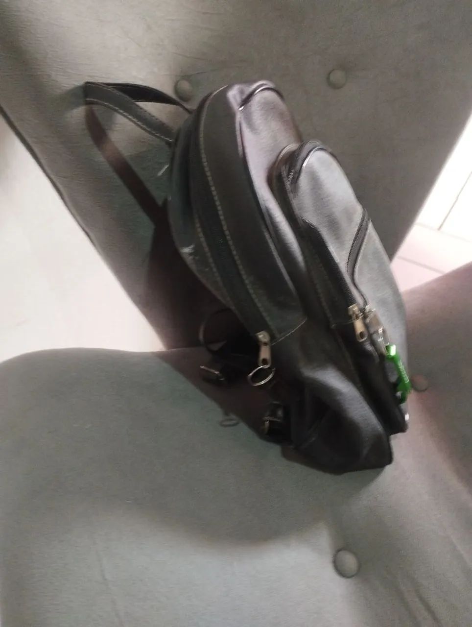 mochila couro  - Foto 3