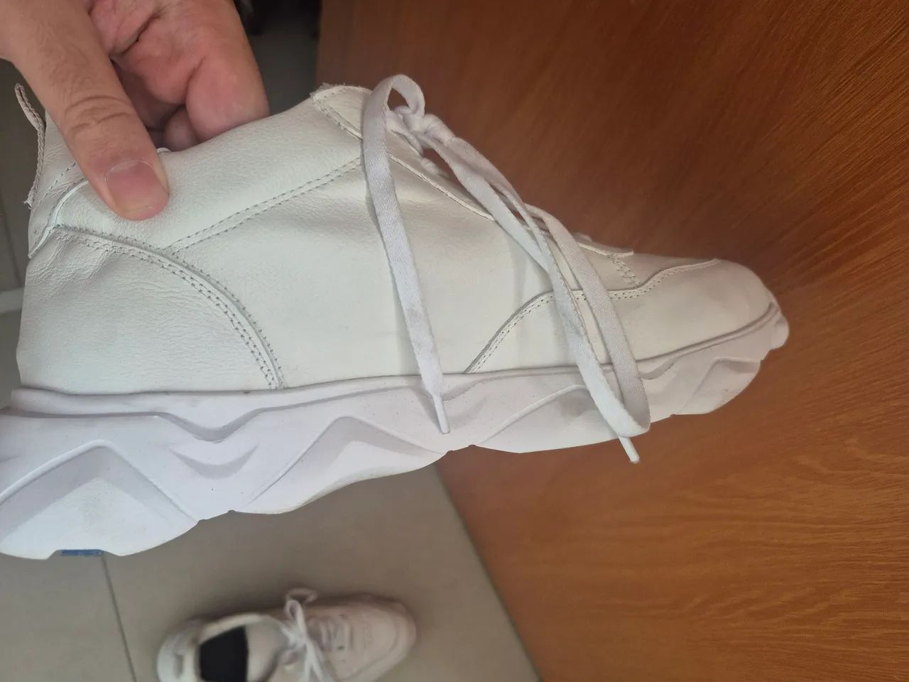 Tênis forze eleva +9cm branco