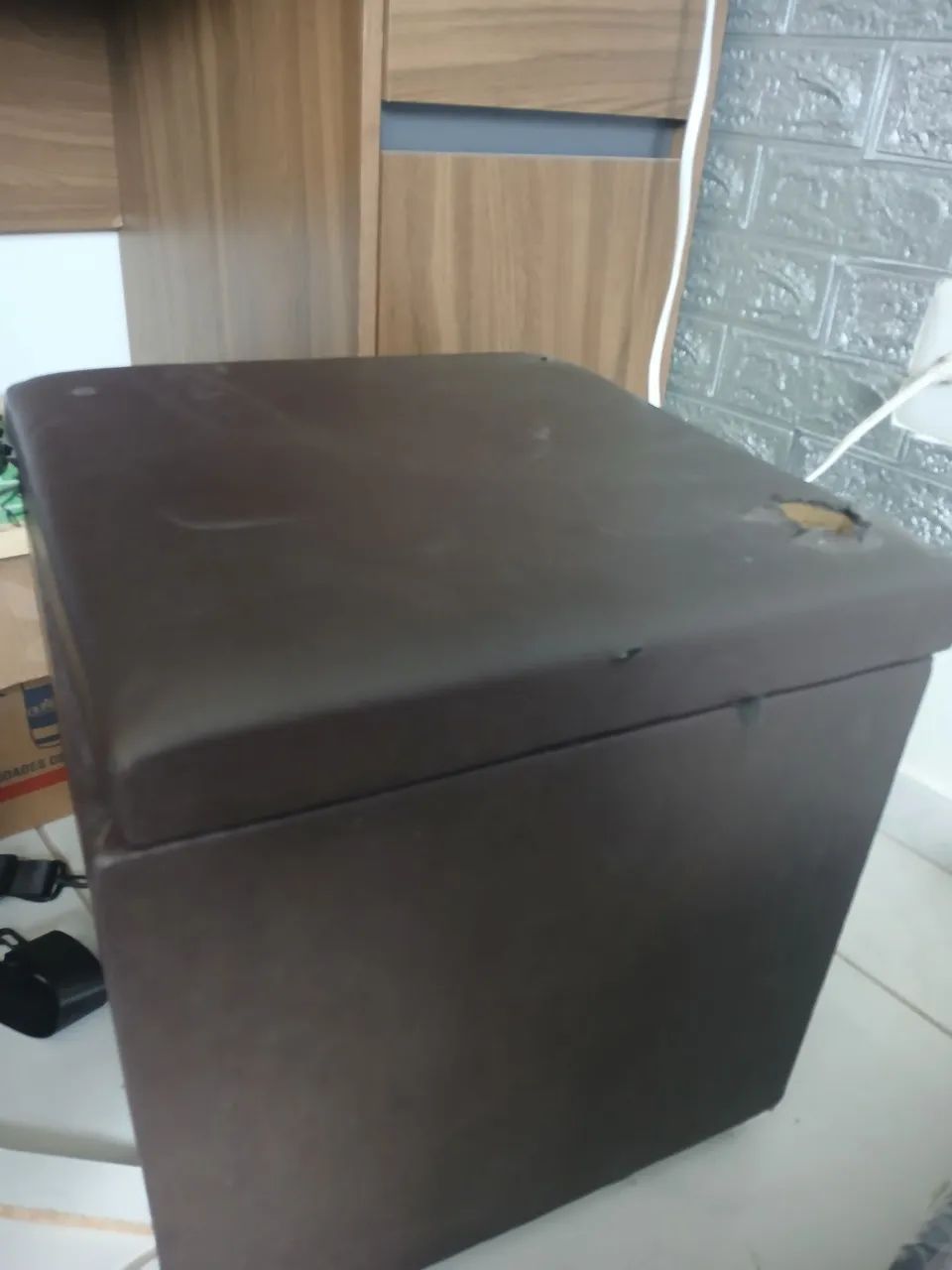 Puff de baú 