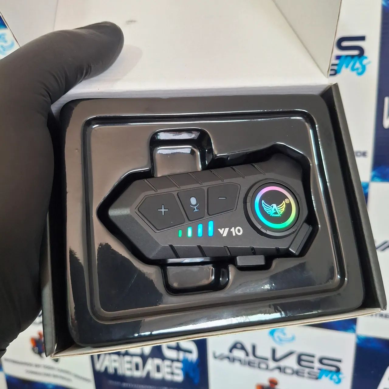 Fone de ouvido para a capacete com o microfone - Foto 2