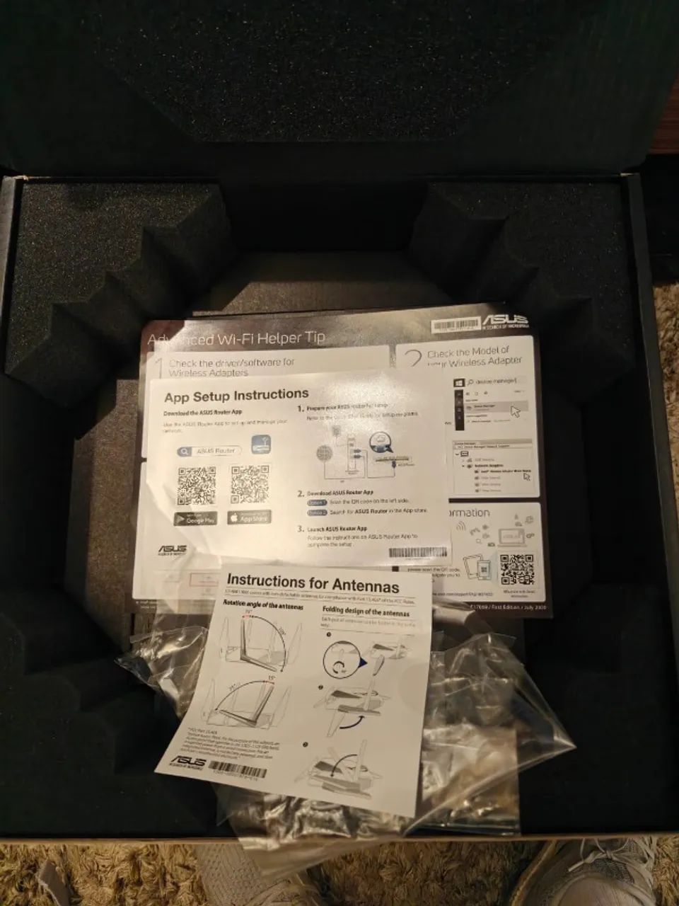 Roteador Gamer Asus ROG RAPTURE GT-AXE11000 - Foto 3