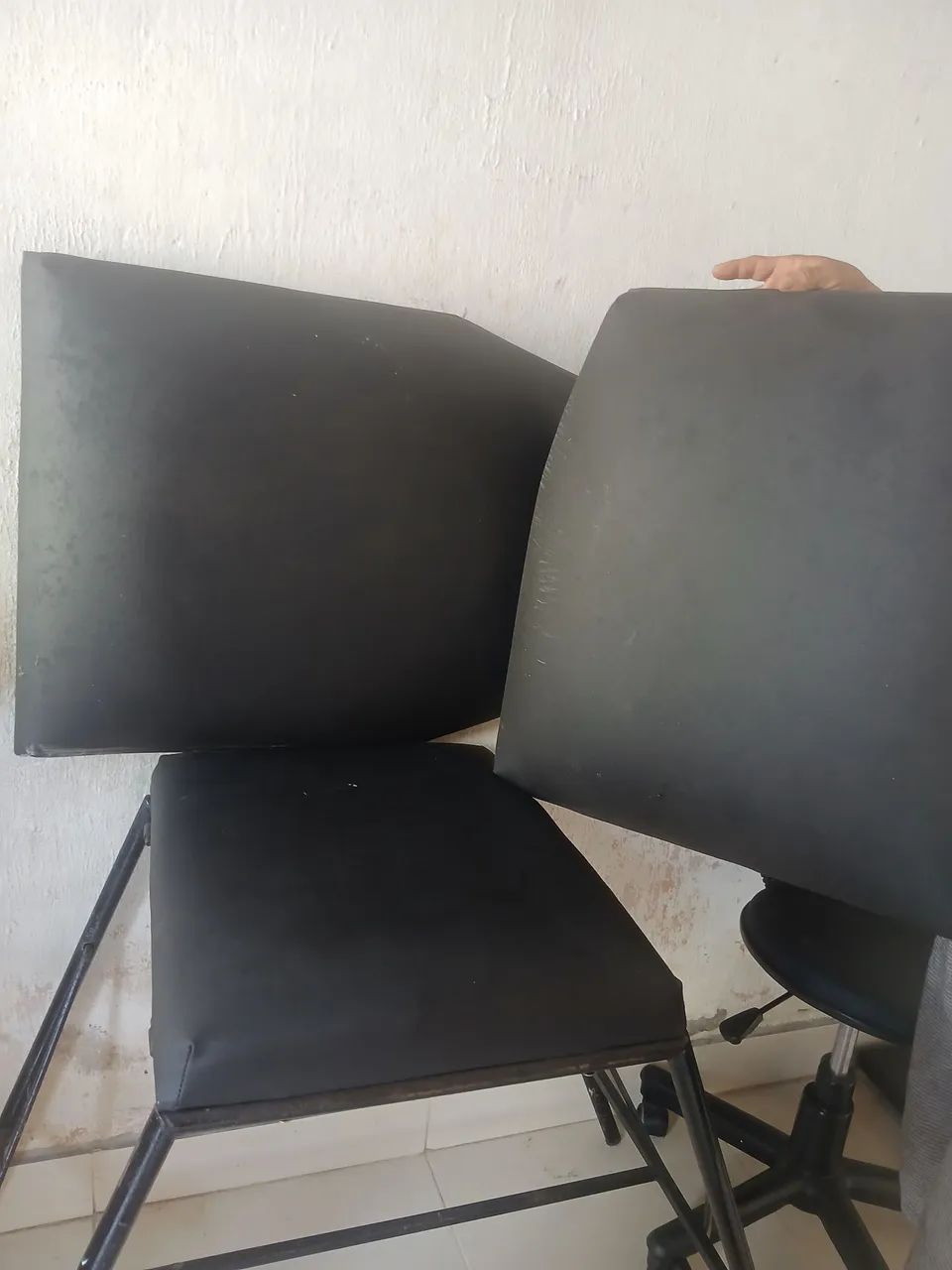 Kit mocho maca e mesa auxiliar