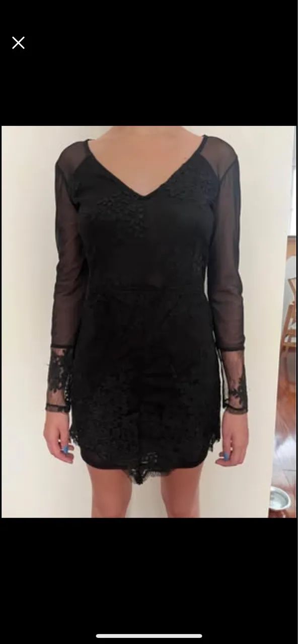 Vestido de renda  Farfalle 
