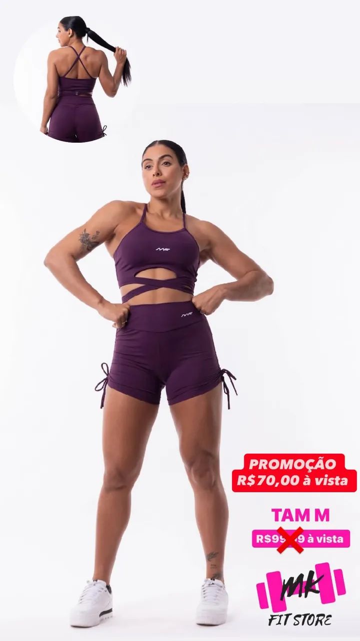 Roupas de academia 