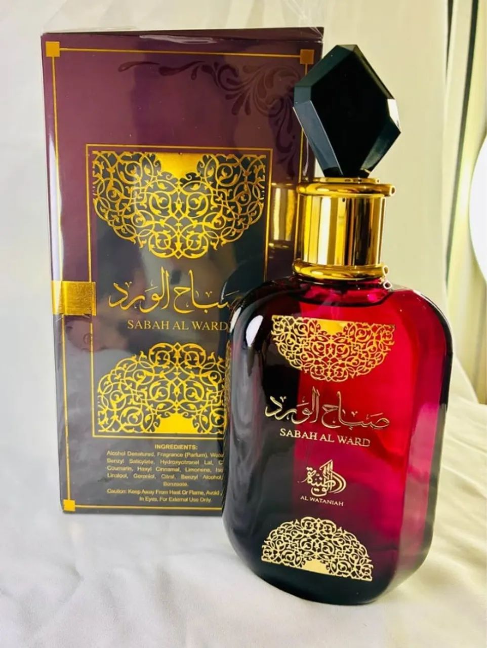 PERFUME SABAH AL WARD: O PERFUME ÁRABE Original 