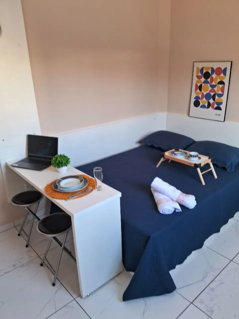 Quartos mobiliados sem fiador em Betim - Foto 3