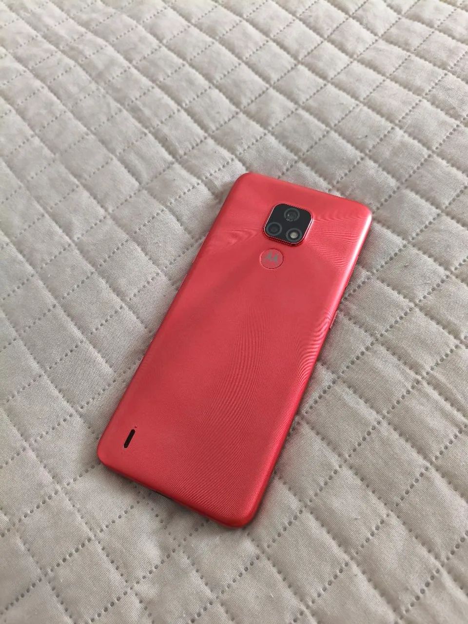 Celular Motorola Moto E7 Power vermelho - Foto 3