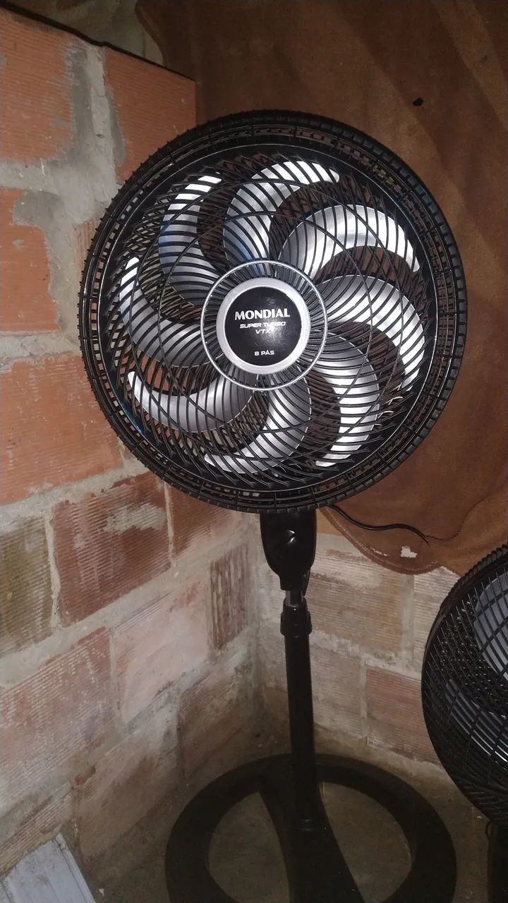 VENTILADOR MONDIAL TURBO 8 PAS DE HELICES ULTRA FORTE É SILÊNCIO  - Foto 2