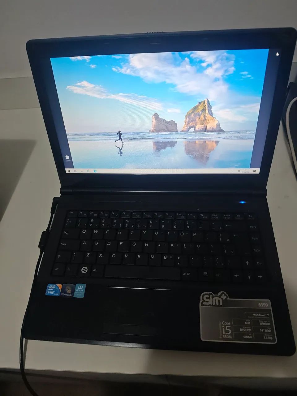 Notebook sim+ 450m