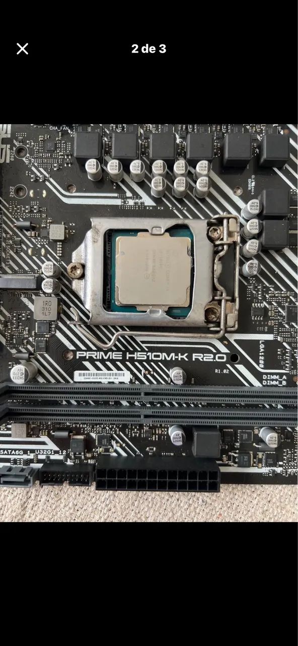 PLACA MÃE PRIME H510M-K 2.0 INTEL i3 10100