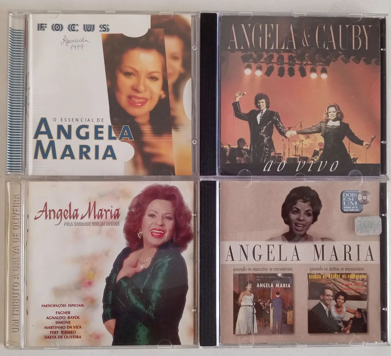 Angela Maria 4 Cds - Pela saudade que me invade