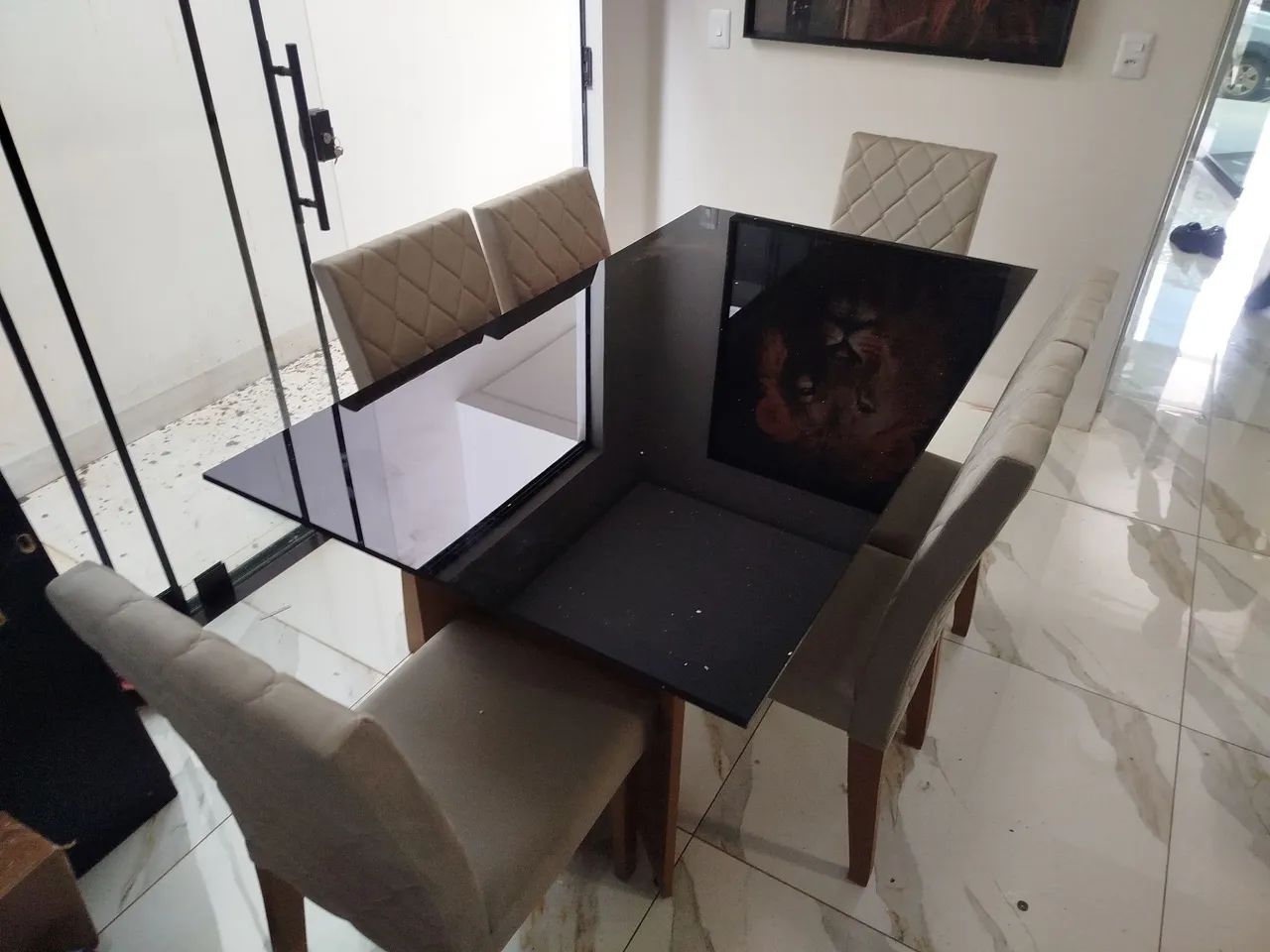 Mesa hello com 6 cadeiras  - Foto 3