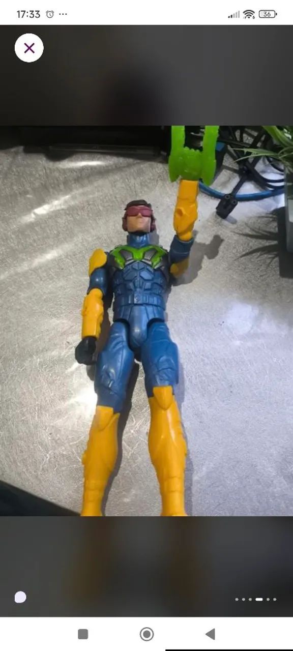 Boneco Max steel 30 cm Mattel  - Foto 4