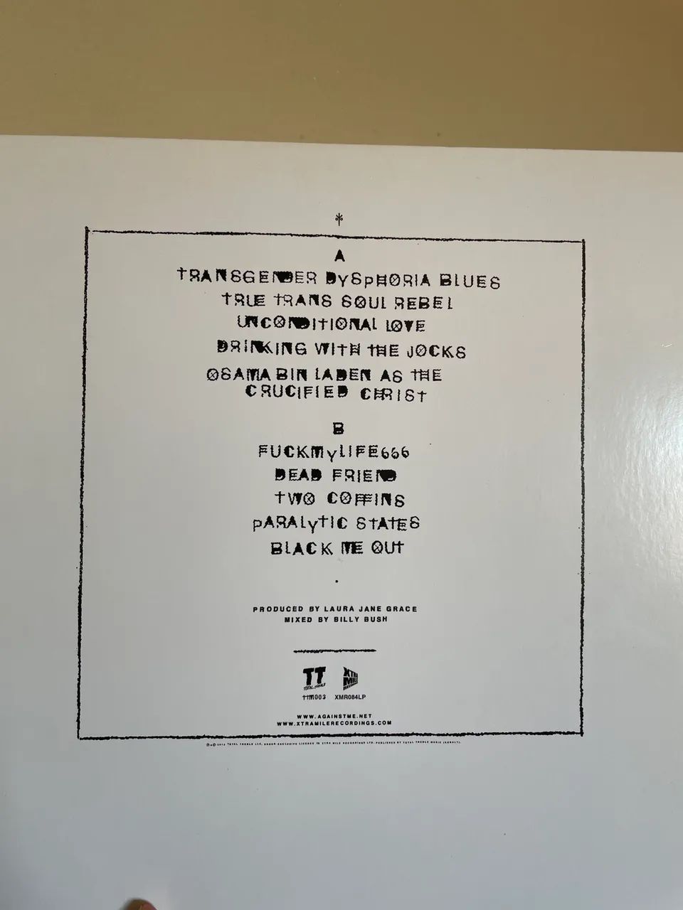 Disco Against me! - transgender dysphoria blues  - Foto 2