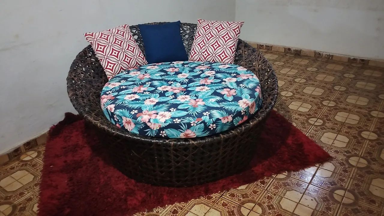 Chese de vime sintético alto padrão  - Foto 4
