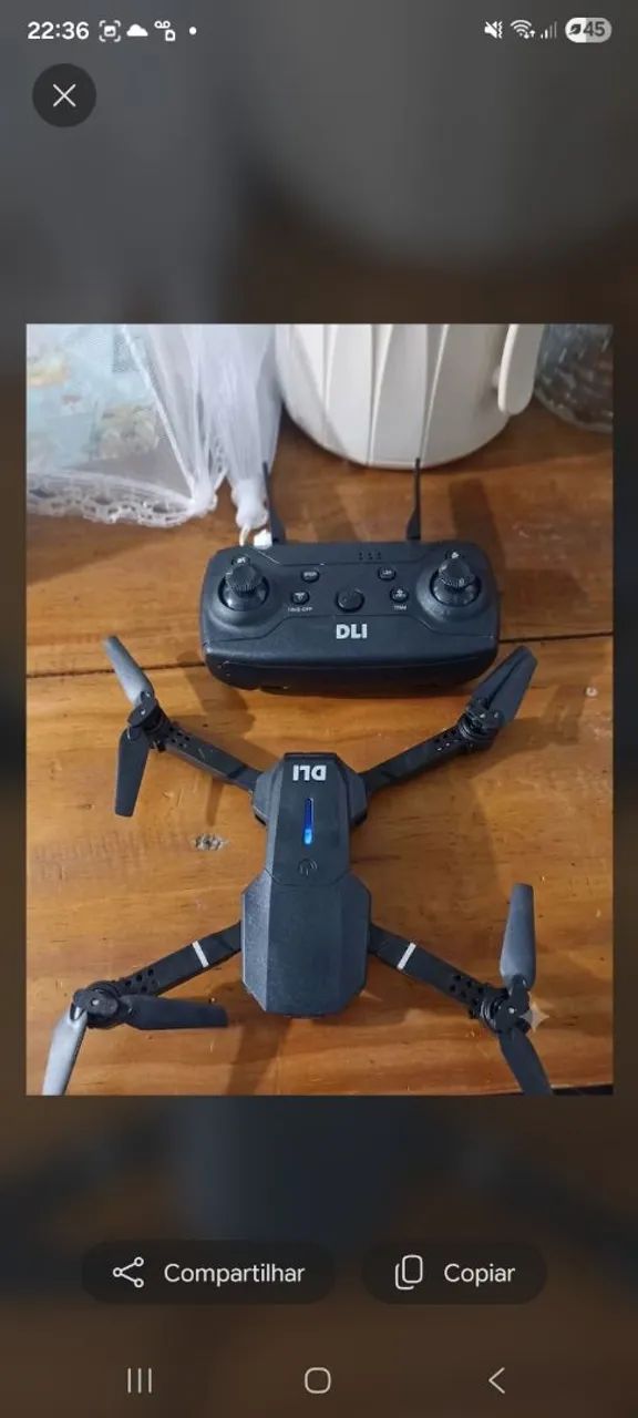 Drone DLI usado para diversão  - Foto 2